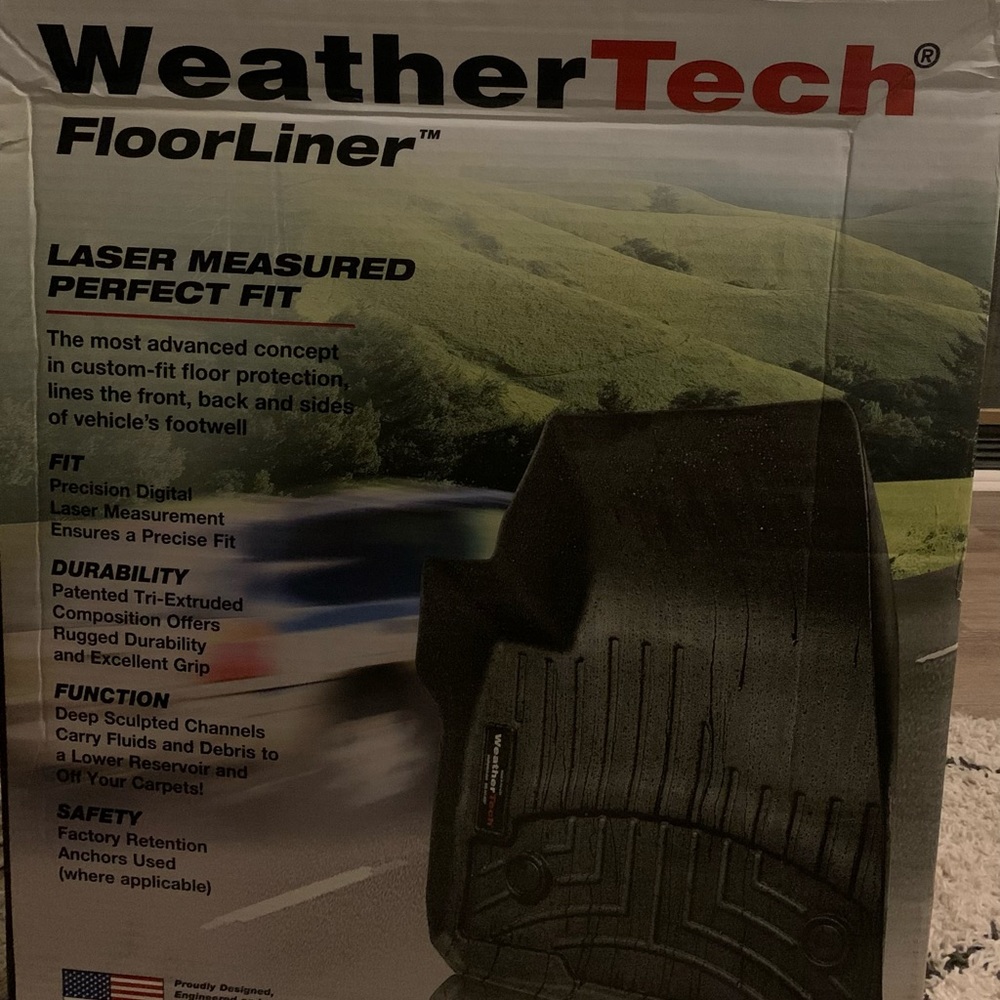 WeatherTech Grey 2nd Row Floor Liners part# 466072
